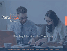 Tablet Screenshot of liparalegalsvcs.com